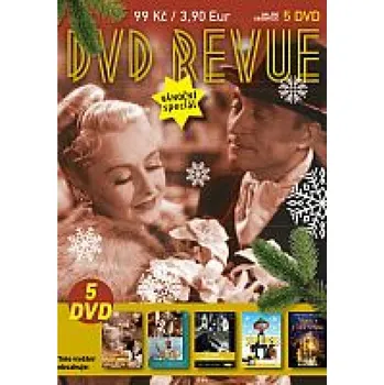 DVD film DVD Revue vánoční speciál : Pytlákova schovanka, Legenda o lásce/Labakan, O věcech nadpřirozených, Spike a Vánoce v New Yorku (5DVD) - 5x DVD…