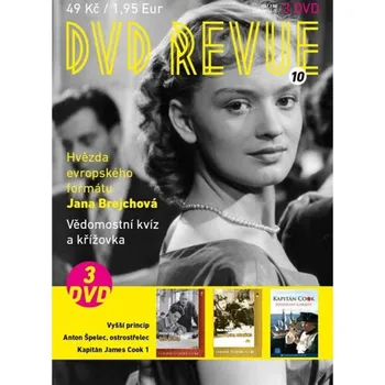 DVD film DVD revue 10: Vyšší princip, Anton Špelec, ostrostřelec a Kapitán Cook 1 - Posedlost a objevy (3DVD) - 3x DVD v balení Kolekce
