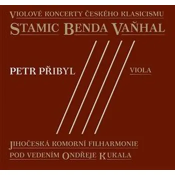 Violové koncerty českého klasicismu Přibyl Petr, Jihočeská komorní filharmonie, Kukal Ondřej - CD