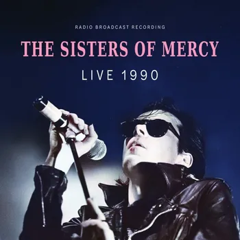 DVD film Live 1990 (Blue Vinyl) Sisters of Mercy - LP - Vinyl