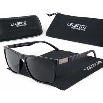 Sluneční brýle POLARIZAČNÍ SLUNEČNÍ BRÝLE UV400 LECERTO S POUZDREM POUZDRO - SET