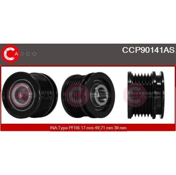 Alternátor Řemenice, generátor CASCO CCP90141AS