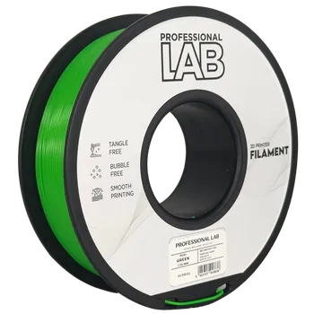 Filament Filament PROFESSIONAL LAB / PLA+ / ZELENÁ / 1,75 mm / 1 kg