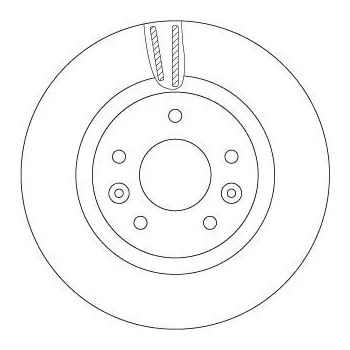 Brzdový kotouč Brzdový kotouč LUCAS DF6786