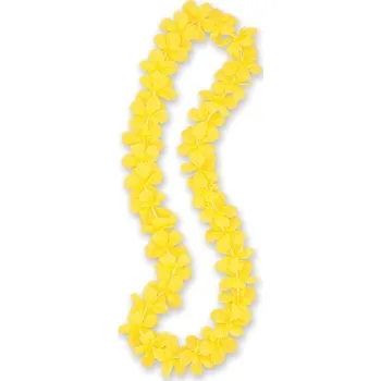 Party dekorace Unique Havajský věnec žlutý