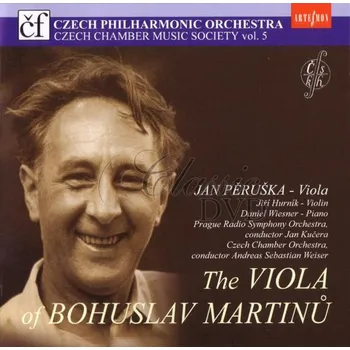 DVD film Viola Bohuslava Martinů Pěruška Jan - CD
