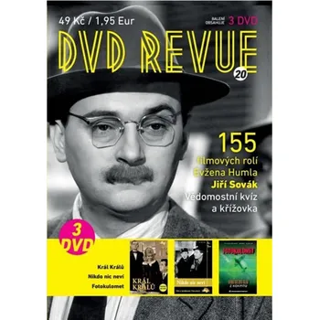 DVD film DVD Revue 20: Král Králů, Nikdo nic neví a Fotokulomet: Druhá světová válka z kokpitu (3DVD) - 3x DVD v balení Kolekce