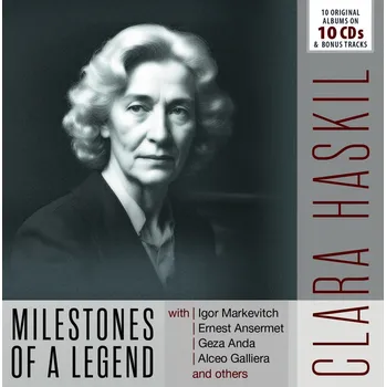 DVD film Milestones of a Legend - 10 Original Albums Haskil Clara - 10x CD