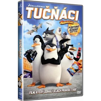 DVD film Tučňáci z Madagaskaru - DVD v krabičce (14mm)
