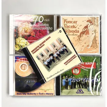 DVD film Kolekce Dechovka (5xCD) Straňanka, Poncar Josef, Vacek Karel, Vejvoda Jaromír, Frajárka, Posádková hudba Brno, Zíma Josef - 5x CD