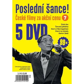DVD film Poslední šance 7 /papírové pošetky/ (5DVD) - 5x DVD v balení Kolekce