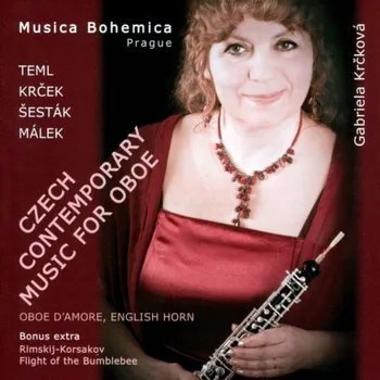 DVD film Czech contemporary music for oboe Krčková Gabriela - CD