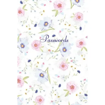 Cizojazyčná kniha Passwords: A password keeper to secure usernames, internet websites, and passwords, alphabetically organized. – Cottage Garden Publishing (EN)