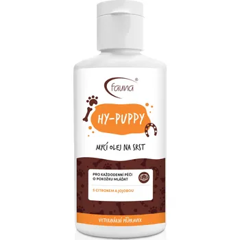 Kosmetika pro hlodavce AromaFauna Mycí olej na srst HY-PUPPY pro mláďata 100 ml