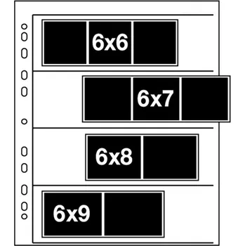 Vybavení pro vyvolávání a úpravu fotografie ADOX archivační list pro svitek - čirý PP