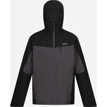 Pánská větrovka Regatta Birchdale Pánská outdoorová bunda RMW279 Černá XXXL