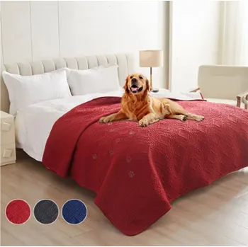 Přehoz na lůžko Voděodolný přehoz (deka) na pohovku - jednobarevný (7 velikostí) Barva: Červená, Velikost: 127×102 cm