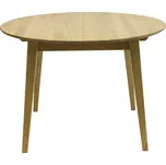 Jídelní stůl ADRIAN 110/160×110 rozkládací dubový