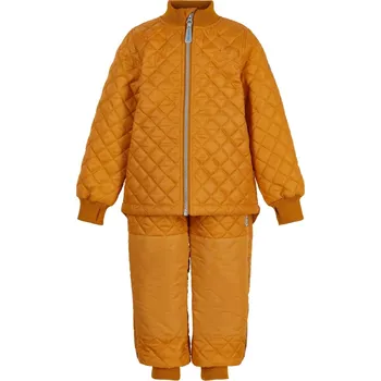 Kojenecká souprava Mikk-Line Mikk - Line dětské termo kalhoty s bundou Inca Gold 4205 Velikost: 128 Oeko-tex, voděodolné