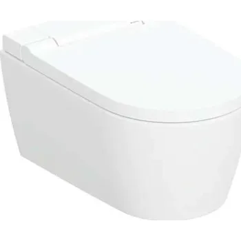 Geberit AquaClean - Elektronický bidet Sela s keramikou, závěsný, TurboFlush, SoftClosing, KeraTect, matná bílá 146.220.JT.1