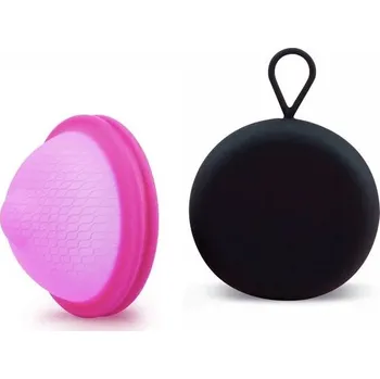 Menstruační kalíšek Bodylok Menstruační disk malinový + obal L