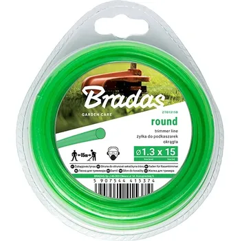 Strunová hlava Žací struna BRADAS Trimmer 2,0 mm x 15 m kulatá