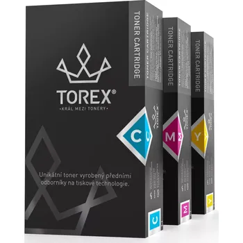 TOREX® toner kompatibilní s HP CF341A (126A), CMY, 3 × 1000 stran, 3-pack