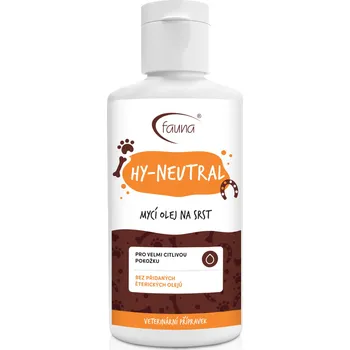 Kosmetika pro hlodavce AromaFauna Mycí olej HY-NEUTRAL na srst 100 ml