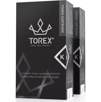 TOREX® toner kompatibilní s HP CF400XD (201X), černý, 2 × 2800 stran, 2-pack