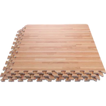 dřevěná podlaha Merco Woody fitness podložka dřevo buk