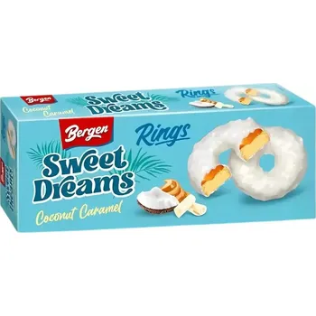 Bergen Rings Sweet Dreams Coconut Caramel 128g