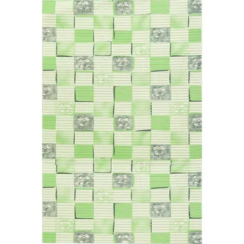 Koupelnová předložka Koupelnová pěnová protiskluzová rohožka Mata 45 x 65 mřížka zelená