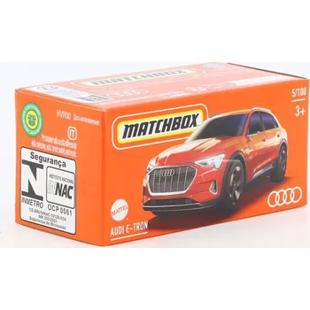 autíčko Audi E-Tron červená 1:64 - MATCHBOX Audi E Tron - model auta