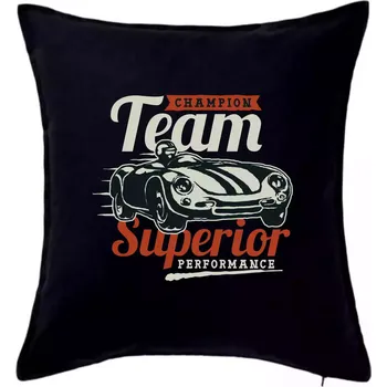 Polštář Superior performance team - Polštář 50x50 - 50x50 - Pouze potah ( Černá )