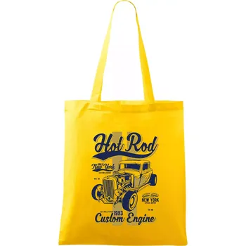 Hot Rod New York - Taška bavlněná - 42 x 38 cm ( Žlutá )