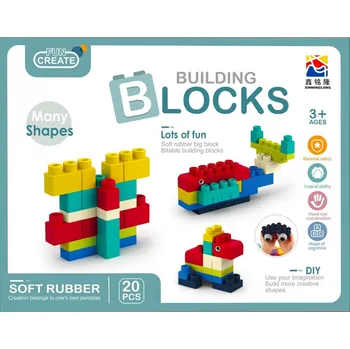 ostatní stavebnice Stavebnice Junior Soft 20 prvků Mega