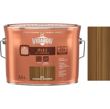 Olej na dřevo Olej na dřevo Vidaron 2,5 l - Královský palisandr