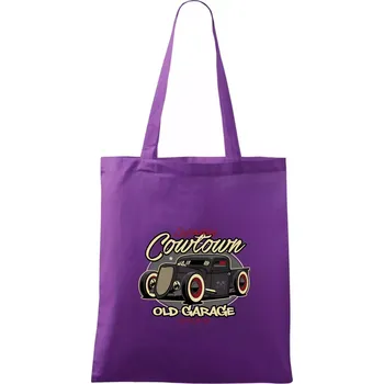Legendary old car - Taška bavlněná - 42 x 38 cm ( Fialová )