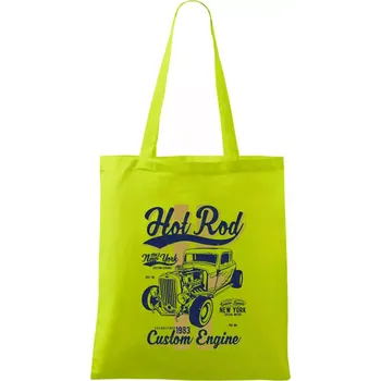 Hot Rod New York - Taška bavlněná - 42 x 38 cm ( Limetková )