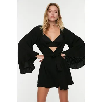 Kabelka Dámské plážové oblečení Trendyol Trendyol černá 1456073