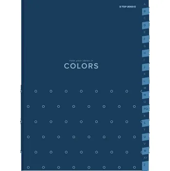 Set školních potřeb Skorowidz A5 96k 70g kratka Colors niebieski, TOP 2000