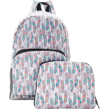 Městský batoh Batoh peří bílý