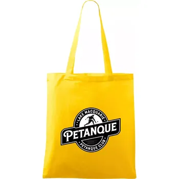 Petanque club lake - Taška bavlněná - 42 x 38 cm ( Žlutá )
