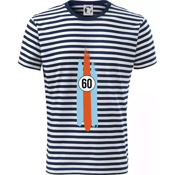 Pánské oblečení Vintage Race 60 - Triko na vodu - S ( Prouhovaná )