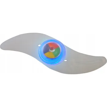 Cyklosvítilna LED kryt na kolo, svítící do drátů