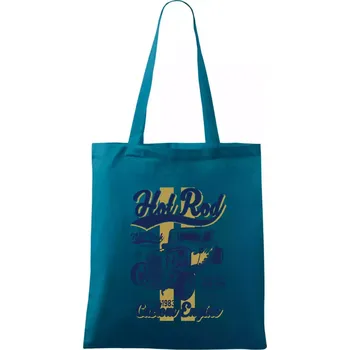 Hot Rod New York - Taška bavlněná - 42 x 38 cm ( Petrolejová )