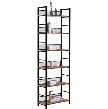 Knihovna Tempo Kondela Regál, černá/dub, KELER TYP 3