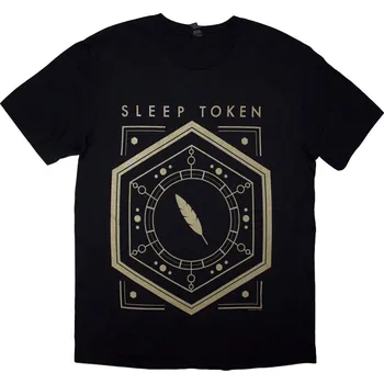 Sleep Token Tričko Emergence Feathered Host Unisex Black M