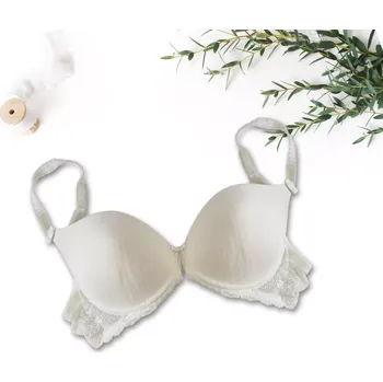 Podprsenka Dámská push-up podprsenka 20613 smetanová - Selmark 80B