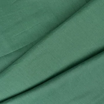 Látka mušelín / dvojitá gázovina hladká 240 cm zelená